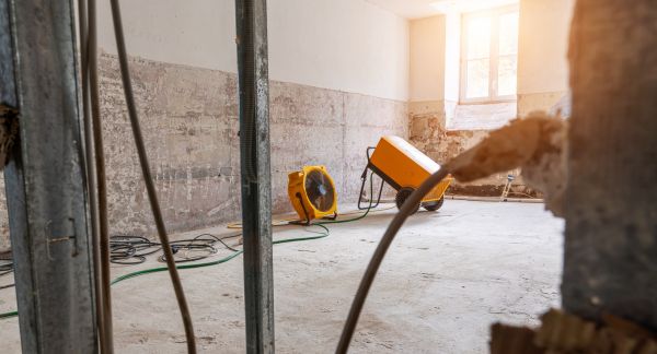 Basement Water Damage Repair in Jackson